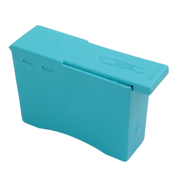 Blade removal box, non-sterile, capacity 100 blades