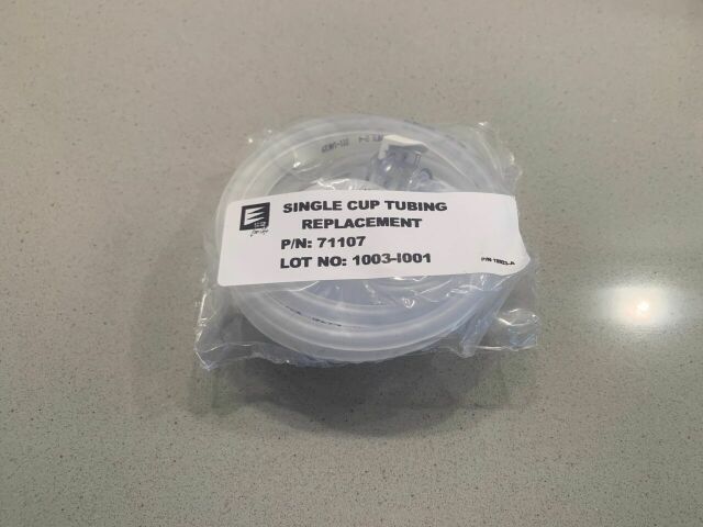 Single Cup tubing replacment - Lymphatic Drainage