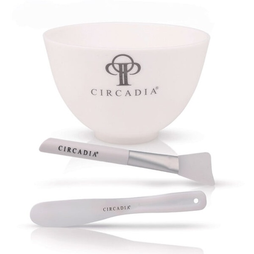[Circadia PROFESSIONAL PRODUCTS] White Silicone Bowl with Tools