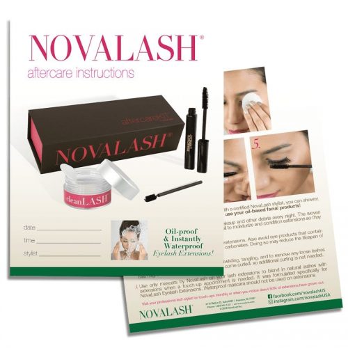 [Novalash] Aftercare Instruction Card Pack (50 cards )